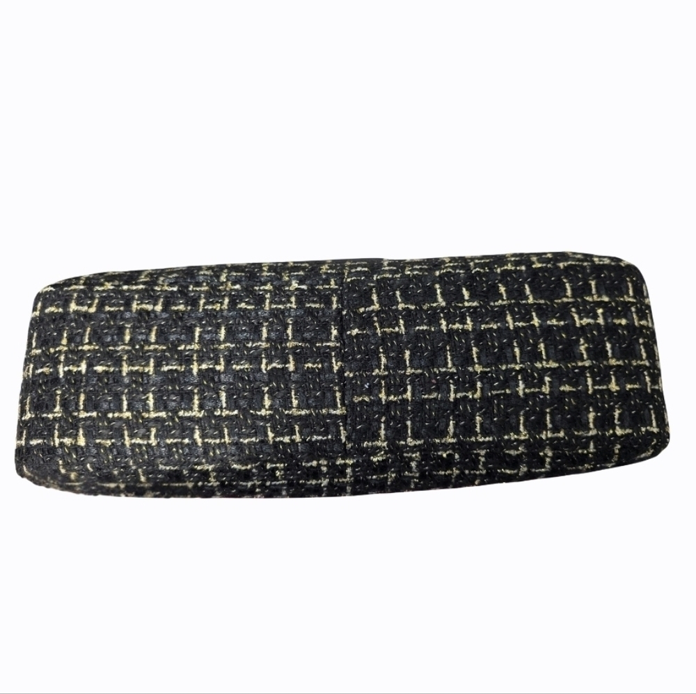 Karl Lagerfeld Tweed & Leather Bag w/ Adjustable Chain Strap NWT - Picture 9 of 9